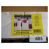 11pc. Professional Screwdriver Set