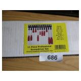 11pc. Professional Screwdriver Set