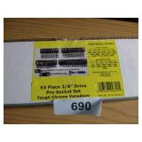 53pc. 38" Drive Pro Socket Set