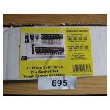 33pc. 3/8" Drive Pro Socket Set