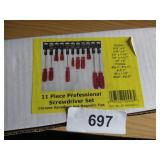 11pc. Professional Screwdriver Set