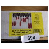 11pc. Professional Screwdriver Set