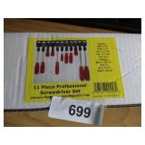 11pc. Professional Screwdriver Set