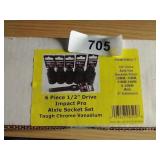 6pc. 1/2" Drive Impact Pro Axle Socket Set
