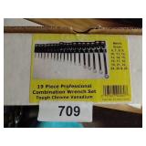19pc. Professional Combination Wrench Set Metric
