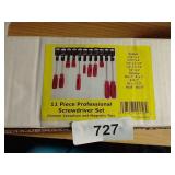 11pc. Professional Screwdriver Set