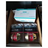(2) Deadbolt Sets & (1 box) Disposable Masks