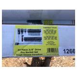 Powerbuilt 33 piece 3/8" Drive Pro Socket Set