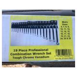 Powerbuilt 19 piece Combination Wrench Set