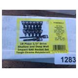Powerbuilt 18 piece 1/2" Drive Assorted Sockets