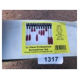 Powerbuilt 11 piece Professional Screwdriver Set