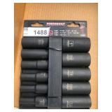 Powerbuilt 11 piece 1/2" Drive SAE Socket Set