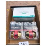 (2) Deadbolt Kits & (1 box) Disposable Masks