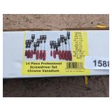 Powerbuilt 14 piece Professional Screwdriver Set