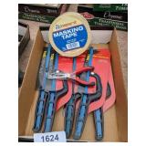(5) Mini Hacksaws & Masking Tape