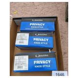 (3) Privacy Door Knobs