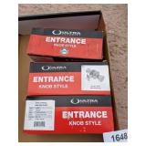 (3) Entrance Door Knobs