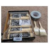 (6) 9" Paint Rollers, (2) 3" Paint Brushes & Duct