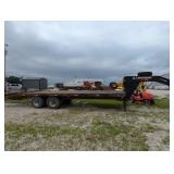 2008 Lawrimore Gooseneck Dbl Axle Trailer w/ Ramps