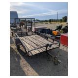 Utility Trailer with Gate