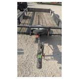 Flatbed Single Axle 5x8 Trailer