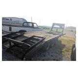 2020 Homemade 3 Axle Flatbed Equipment Trailer
