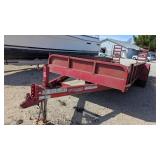 2013 Cornelius UT-18 Flatbed Trailer w/ Ramps