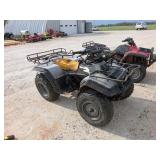 Gray Suzuki 4 Wheeler