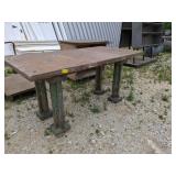 3ft. x 6ft Steel Table