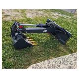 Skid Loader Back Hoe