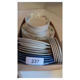 Farberware Stoneware English Garden Dishes