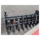 Skid Steer Curved Log Grabber - 72" ww