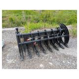 Skid Steer Curved Log Grabber - 72" ww