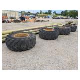 (4) Big Tires & Rims - 20.5-25