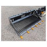 Skid Steer Rock Bucket - 66" ww
