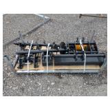 GIYI Mini Excavator Attachment Set (8 pieces)