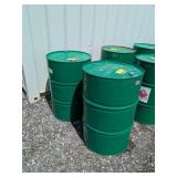 (2) 50 gal. Metal Barrels
