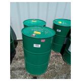 (2) 50 gal. Metal Barrels
