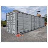 40 ft. 5 Door Storage Container - has damage***