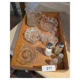Salt & Pepper Shakers & Other Glassware