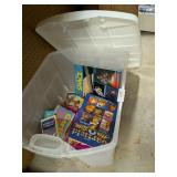 Children's Books in Tote w/ Lid