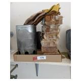 Fire Starters, Leather Gloves, Charcoal Chimney
