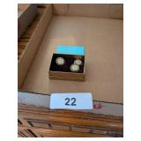 Dan Quayle Cuff Links & Lapel Pin