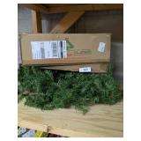 (2) Lighted Christmas Greenery Garland