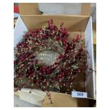 (2) Berry Grapevine Wreaths