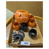 Halloween Candle Holders & Candle