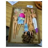 (5) Barbie Dolls