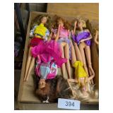 (5) Barbie Dolls