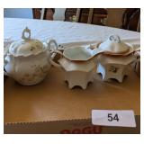 Cream & Sugar Set (marked Germany) +