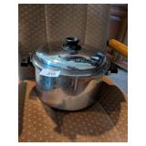 Heavy Stainless Steel Soup Kettle w/ Lid